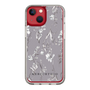 Slim Protection Case［ MERCURYDUO - BotanicalFlower - Grey ］