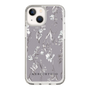 Slim Protection Case［ MERCURYDUO - BotanicalFlower - Grey ］