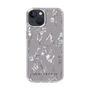 Slim Protection Case［ MERCURYDUO - BotanicalFlower - Grey ］