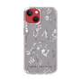 Slim Protection Case［ MERCURYDUO - BotanicalFlower - Grey ］