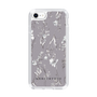 Slim Protection Case［ MERCURYDUO - BotanicalFlower - Grey ］