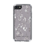 Slim Protection Case［ MERCURYDUO - BotanicalFlower - Grey ］