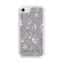 Slim Protection Case［ MERCURYDUO - BotanicalFlower - Grey ］