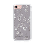 Slim Protection Case［ MERCURYDUO - BotanicalFlower - Grey ］