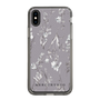 Slim Protection Case［ MERCURYDUO - BotanicalFlower - Grey ］