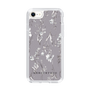 Slim Protection Case［ MERCURYDUO - BotanicalFlower - Grey ］