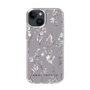 Slim Protection Case［ MERCURYDUO - BotanicalFlower - Grey ］