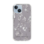 Slim Protection Case［ MERCURYDUO - BotanicalFlower - Grey ］