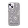 Slim Protection Case［ MERCURYDUO - BotanicalFlower - Grey ］