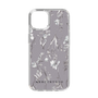 Slim Protection Case［ MERCURYDUO - BotanicalFlower - Grey ］