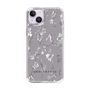 Slim Protection Case［ MERCURYDUO - BotanicalFlower - Grey ］