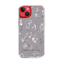 Slim Protection Case［ MERCURYDUO - BotanicalFlower - Grey ］