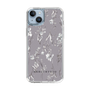 Slim Protection Case［ MERCURYDUO - BotanicalFlower - Grey ］