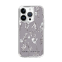 Slim Protection Case［ MERCURYDUO - BotanicalFlower - Grey ］