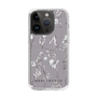 Slim Protection Case［ MERCURYDUO - BotanicalFlower - Grey ］