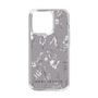 Slim Protection Case［ MERCURYDUO - BotanicalFlower - Grey ］