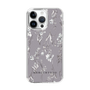 Slim Protection Case［ MERCURYDUO - BotanicalFlower - Grey ］