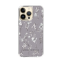 Slim Protection Case［ MERCURYDUO - BotanicalFlower - Grey ］
