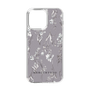 Slim Protection Case［ MERCURYDUO - BotanicalFlower - Grey ］