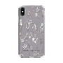 Slim Protection Case［ MERCURYDUO - BotanicalFlower - Grey ］