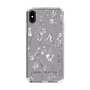 Slim Protection Case［ MERCURYDUO - BotanicalFlower - Grey ］