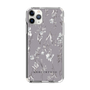 Slim Protection Case［ MERCURYDUO - BotanicalFlower - Grey ］