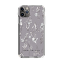 Slim Protection Case［ MERCURYDUO - BotanicalFlower - Grey ］