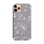 Slim Protection Case［ MERCURYDUO - BotanicalFlower - Grey ］