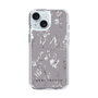 Slim Protection Case［ MERCURYDUO - BotanicalFlower - Grey ］