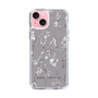 Slim Protection Case［ MERCURYDUO - BotanicalFlower - Grey ］