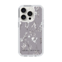 Slim Protection Case［ MERCURYDUO - BotanicalFlower - Grey ］