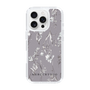 Slim Protection Case［ MERCURYDUO - BotanicalFlower - Grey ］