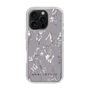 Slim Protection Case［ MERCURYDUO - BotanicalFlower - Grey ］