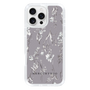 Slim Protection Case［ MERCURYDUO - BotanicalFlower - Grey ］