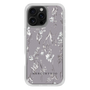 Slim Protection Case［ MERCURYDUO - BotanicalFlower - Grey ］