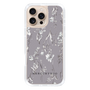 Slim Protection Case［ MERCURYDUO - BotanicalFlower - Grey ］