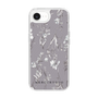 Slim Protection Case［ MERCURYDUO - BotanicalFlower - Grey ］