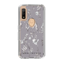 Slim Protection Case［ MERCURYDUO - BotanicalFlower - Grey ］