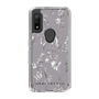 Slim Protection Case［ MERCURYDUO - BotanicalFlower - Grey ］