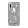 Slim Protection Case［ MERCURYDUO - BotanicalFlower - Grey ］