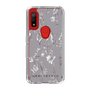 Slim Protection Case［ MERCURYDUO - BotanicalFlower - Grey ］