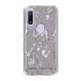 Slim Protection Case［ MERCURYDUO - BotanicalFlower - Grey ］