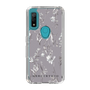 Slim Protection Case［ MERCURYDUO - BotanicalFlower - Grey ］