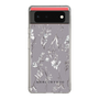 Slim Protection Case［ MERCURYDUO - BotanicalFlower - Grey ］