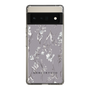 Slim Protection Case［ MERCURYDUO - BotanicalFlower - Grey ］
