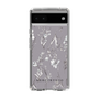 Slim Protection Case［ MERCURYDUO - BotanicalFlower - Grey ］