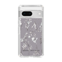 Slim Protection Case［ MERCURYDUO - BotanicalFlower - Grey ］