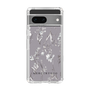 Slim Protection Case［ MERCURYDUO - BotanicalFlower - Grey ］