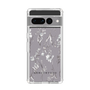 Slim Protection Case［ MERCURYDUO - BotanicalFlower - Grey ］
