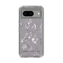 Slim Protection Case［ MERCURYDUO - BotanicalFlower - Grey ］